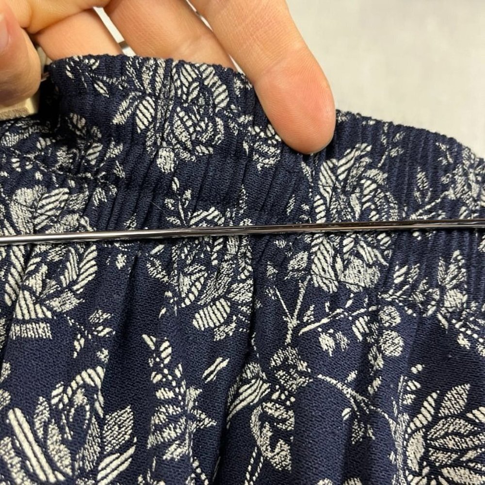 Vintage 90s Jaclyn T A-line Maxi Skirt All Over Floral Print Womens‎ M Cottage - Picture 5 of 8